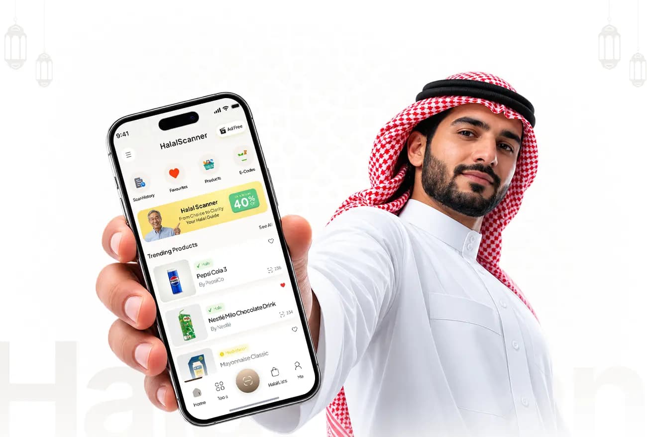Shipped the Halal Scan Mobile App — Barcode & E-Code Checks in Under a Second, 100,000+ Downloads at 4.7★