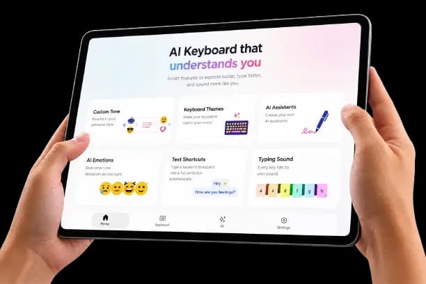 Designed and Built the SwiftPress Marketing Site — a Motion-Led Landing Page for an AI Writing Keyboard